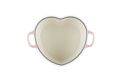 Le Creuset Heart 20cm Casserole Peche