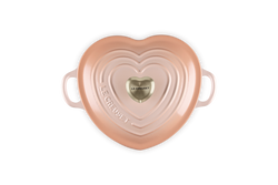 Le Creuset Heart 20cm Casserole Peche
