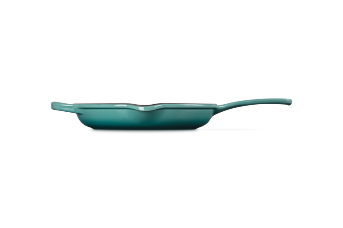 Le Creuset 23cm Signature Round Skillet Blue Riviera - Image 3