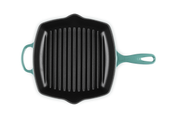 Le Creuset 26cm Square Grillit Blue Riviera