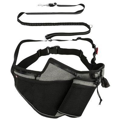 Jogging belt with leash 70-130cm adjustable strap for hands-free running - Keans Claremorris