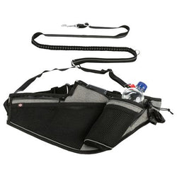 Jogging belt with adjustable leash 70-130cm for hands-free running – Keans Claremorris