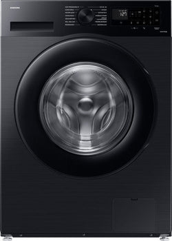 Samsung 11kg Black Stainless Washing Machine with AI Eco Bubble, 1400 RPM, Wi-Fi, 5-Year Warranty - Keans Claremorris