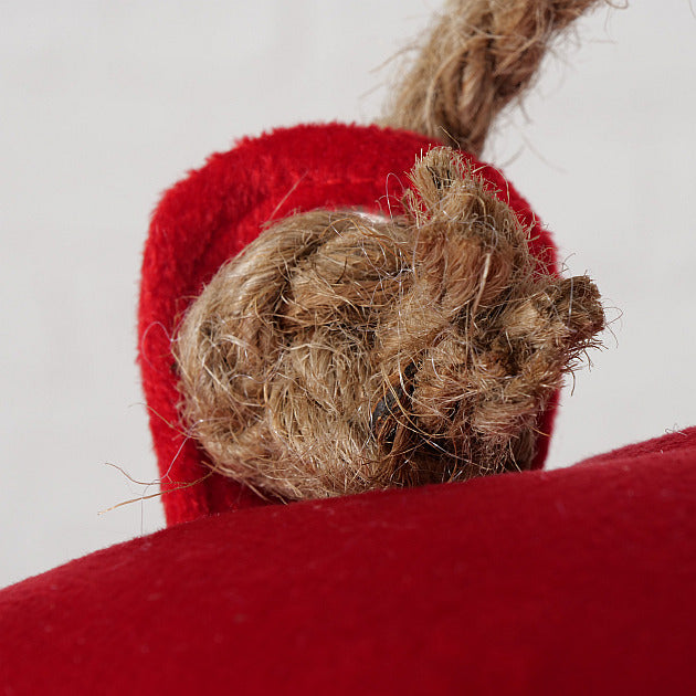 Red Christmas Door Stop with "Merry Christmas to You" text, festive holiday decor – Keans Claremorris