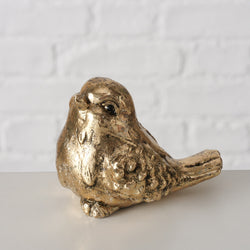 Gold Pottery Bird 7.5 cm, 2 Assorted Designs, Sold Singly – Decorative Figurine | Keans Claremorris