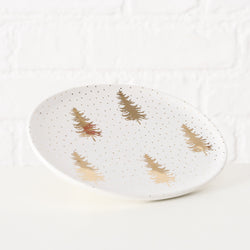 Gold Motif Plate Platina 20 cm, 2 Assorted Designs, Sold Singly – Elegant Dinnerware | Keans Claremorris