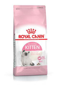 Royal Canin Kitten Food 2kg for digestive health, prebiotics, and balanced nutrition – available at Keans Claremorris.