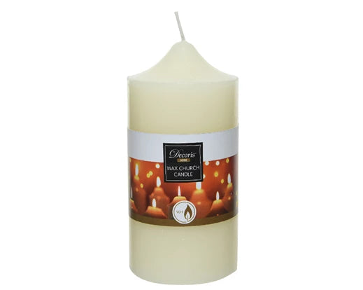 Church Candle – Ivory D10 cm × H25cm - Image 1