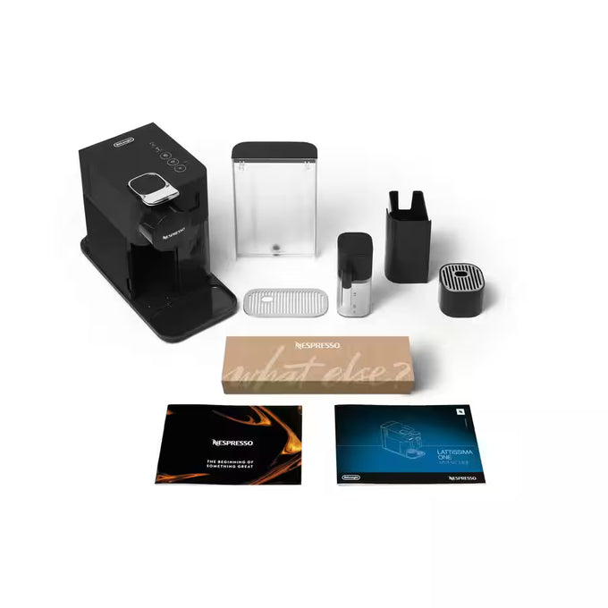 DeLonghi Nespresso Lattissima One Coffee Machine Black EN510.B - Image 3