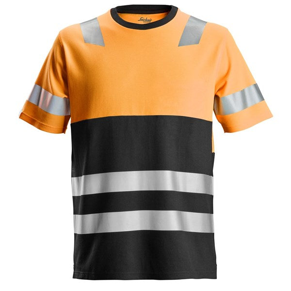Snickers HI VIS T-Shirt Orange - Image 1