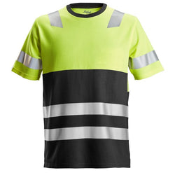 Snickers HI VIS T-Shirt Yellow
