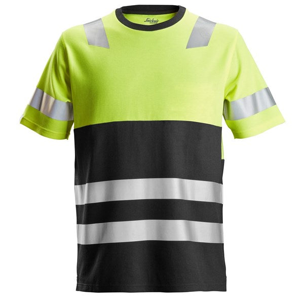 Snickers HI VIS T-Shirt Yellow - Image 1