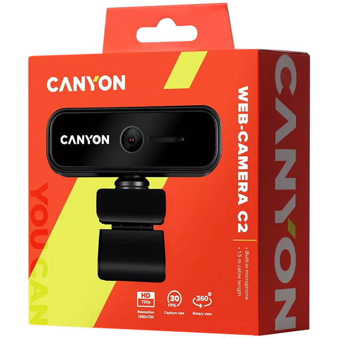Canyon HD 720p Webcam C2 - Image 4