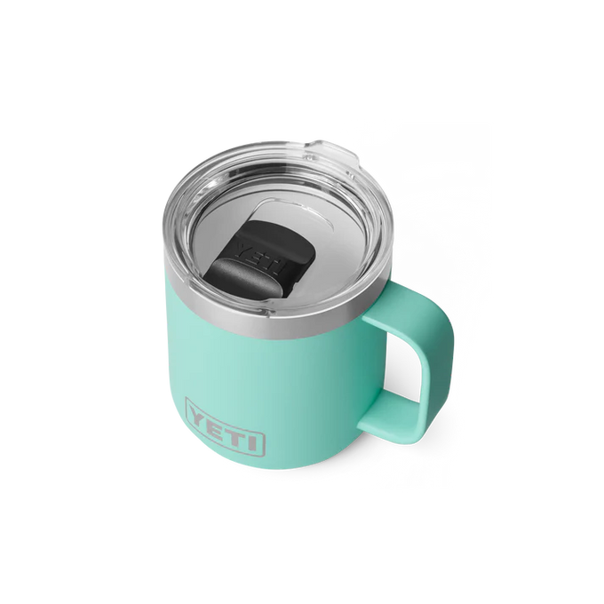 Yeti Rambler 10oz Seafoam Mug Ceramic Lining MagSlider Lid - Image 2
