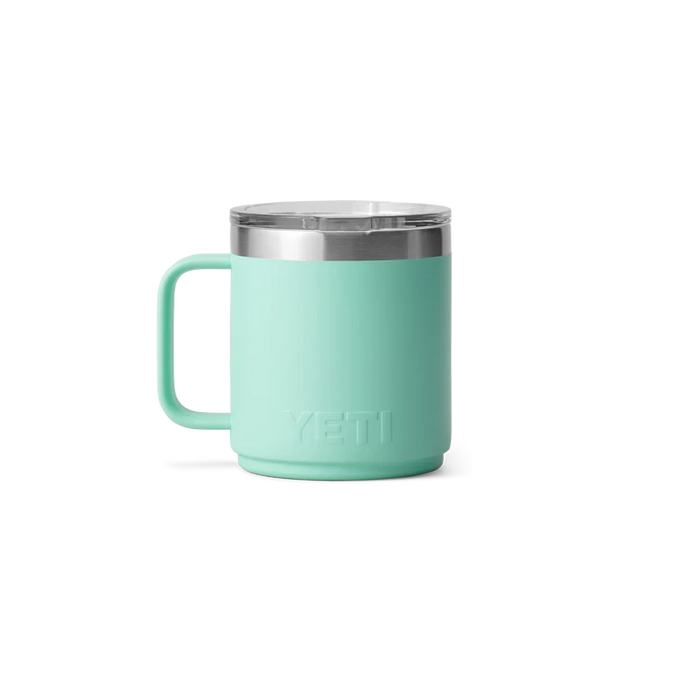 Yeti Rambler 10oz Seafoam Mug Ceramic Lining MagSlider Lid - Image 3