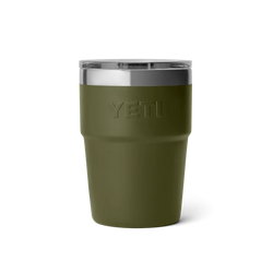 Yeti Rambler 16 Oz Stackable Cup Olive/King Crab