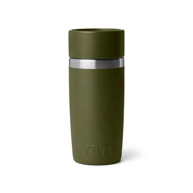 Yeti Rambler 12 Oz Travel Bottle Olive/ King Crab - Image 3