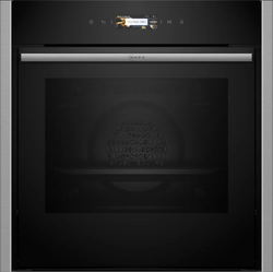 NEFF N70 Slide&Hide B54CR71N0B Electric Pyrolytic Smart Oven - Stainless Steel