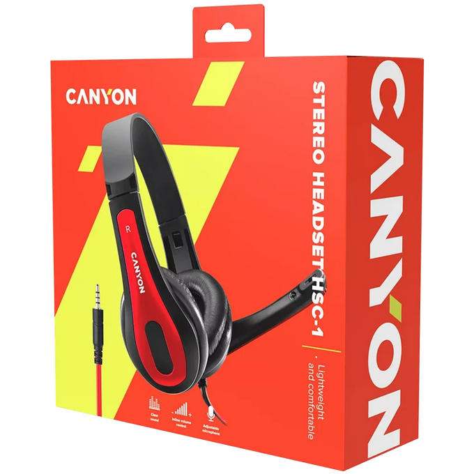 Canyon Simple PC headset HSC-1 - Image 6