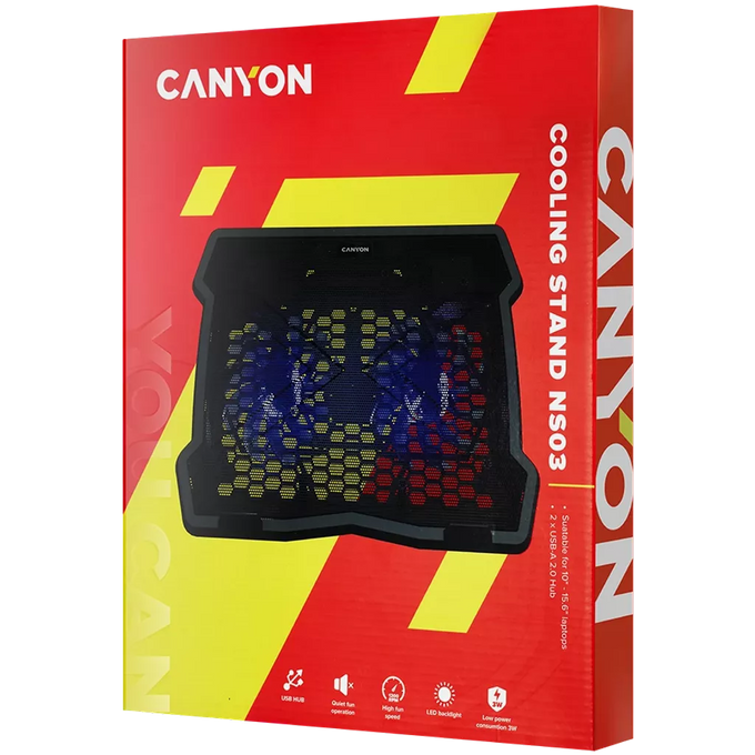 Canyon Cooling stand for laptops up to 15.6'' NS-03 - Image 4