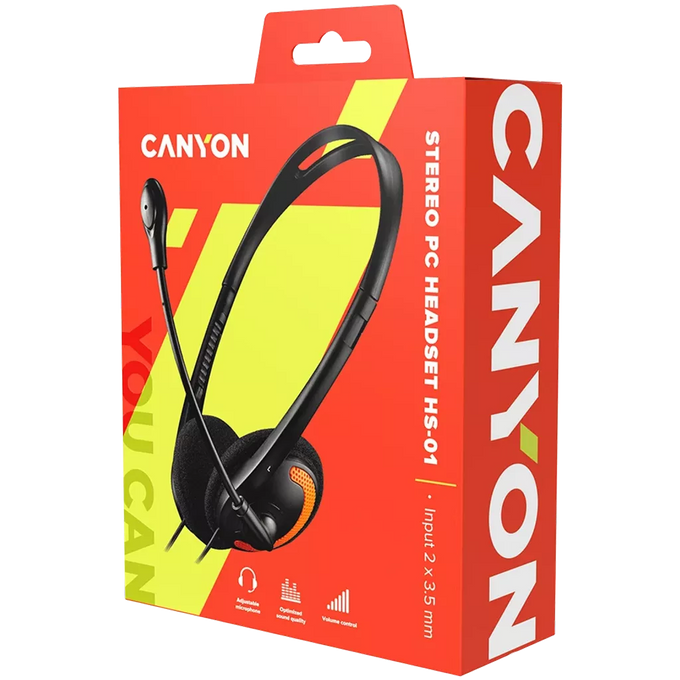 Canyon Stylish And Comfy Headset HS-01 - Image 3