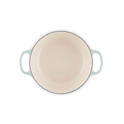 Le Creuset Signature Sea Salt 20cm Round Cast Iron Casserole Pot – Durable, Enamel Coated | Keans Claremorris