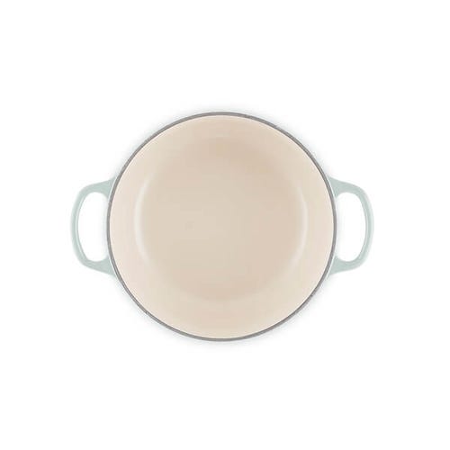 Le Creuset Signature Sea Salt 20cm Round Cast Iron Casserole Pot – Durable, Enamel Coated | Keans Claremorris