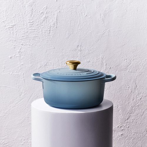 Le Creuset 24cm Round Chambray Casserole Dish – Durable Cast Iron Cookware | Keans Claremorris