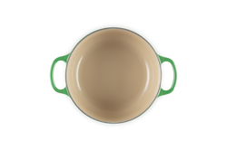 Le Creuset Signature 28cm Round Casserole in Bamboo Green – Durable Cast Iron Cookware | Keans Claremorris