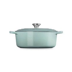 Le Creuset Signature Sea Salt 27cm Oval Cast Iron Casserole Dish – Durable, Enamel Coated | Keans Claremorris