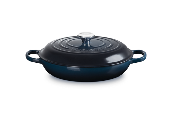 Le Creuset Cast Iron 30cm Shallow Casserole Nuit