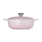 Load image into Gallery viewer, Le Creuset Signature Shell Pink 24cm Round Sauteuse
