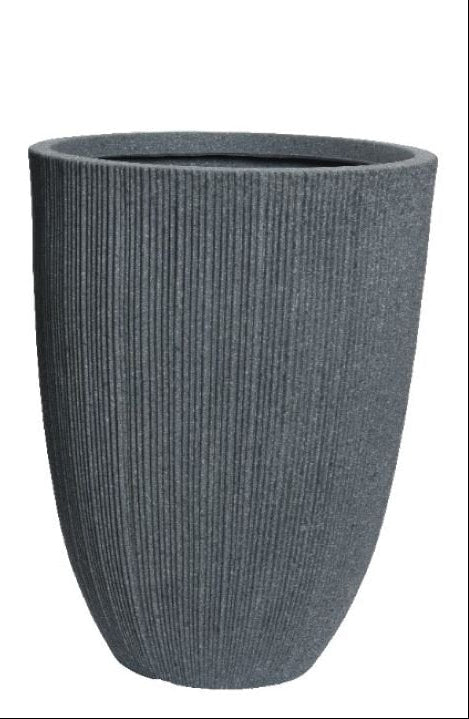 Lennox Planter Small  -Recyled Plastic - Grey - Image 1
