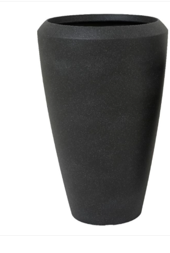 Lewis Planter Small Recycled Plastic - Black