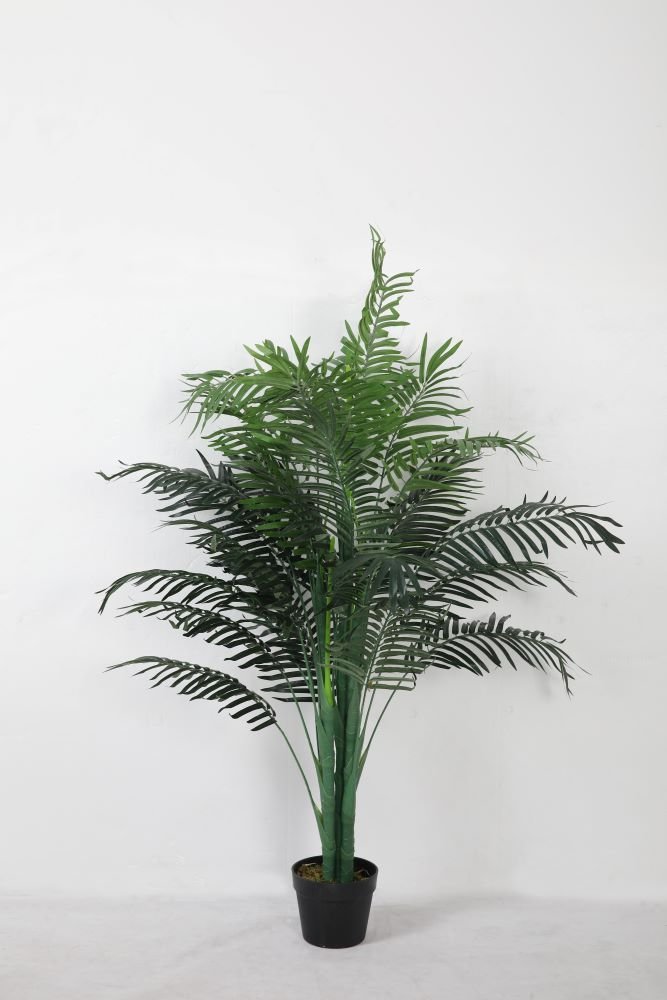 Palm Tree in Black Pot – 130 cm - Image 1