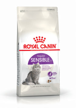 Royal Canin Sensible Cat 2kg - Digestive Health Formula for Sensitive Adult Cats | Keans Claremorris