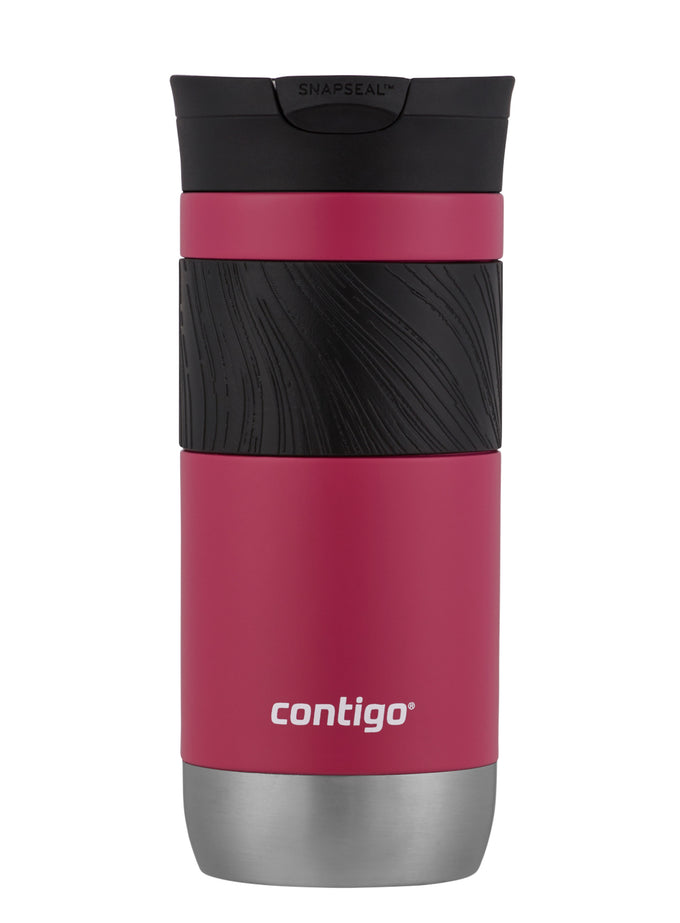 Contigo Byron 2.0 Dragon Fruit 16oz insulated travel mug with SNAPSEAL™, Thermalock™, leak-proof, Keans Claremorris