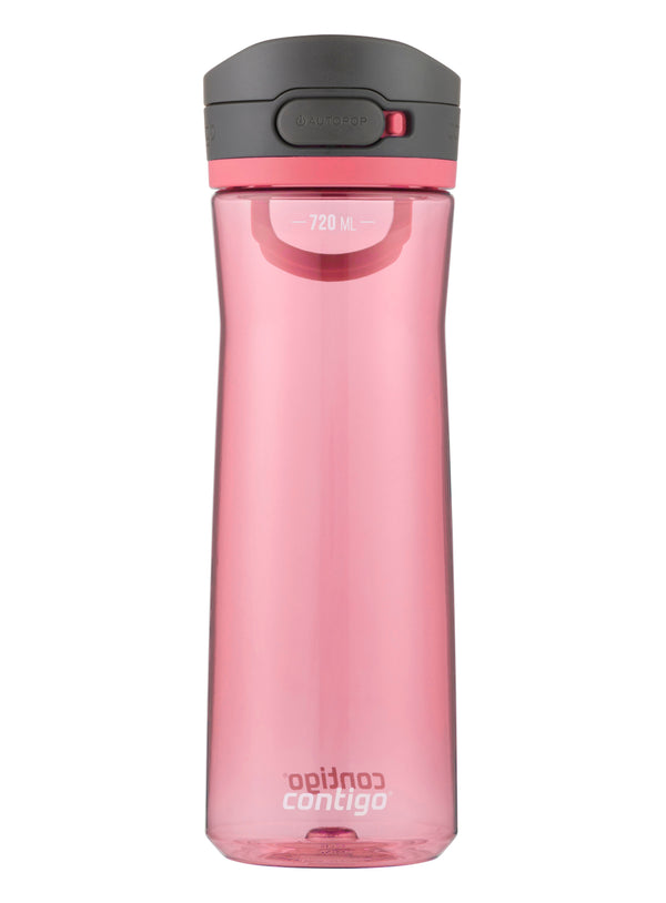 Contigo Jackson Tritan Frost Rose 720ml water bottle, shatterproof, AUTOPOP™ leak-proof, BPA-free – Keans Claremorris
