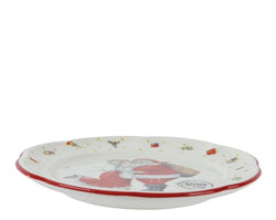Breakfast Plate – Mr. & Mrs. Claus Pattern