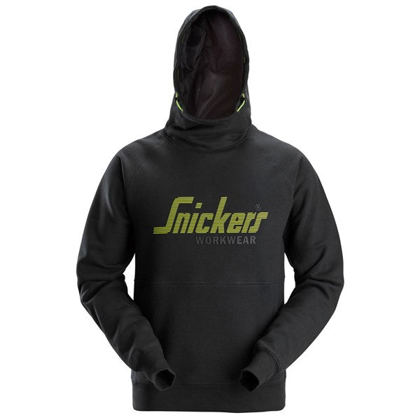 Snickers Logo Hoodie -Black - Image 1