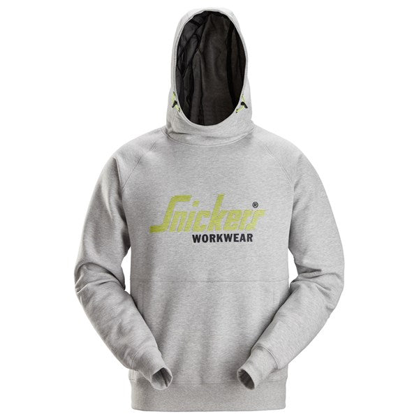 Snickers Logo Hoodie - Grey - Image 1