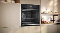 NEFF N70 Slide&Hide B54CR71N0B Electric Pyrolytic Smart Oven - Stainless Steel
