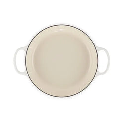 Le Creuset Christmas Shallow Casserole 26cm Snowflakes