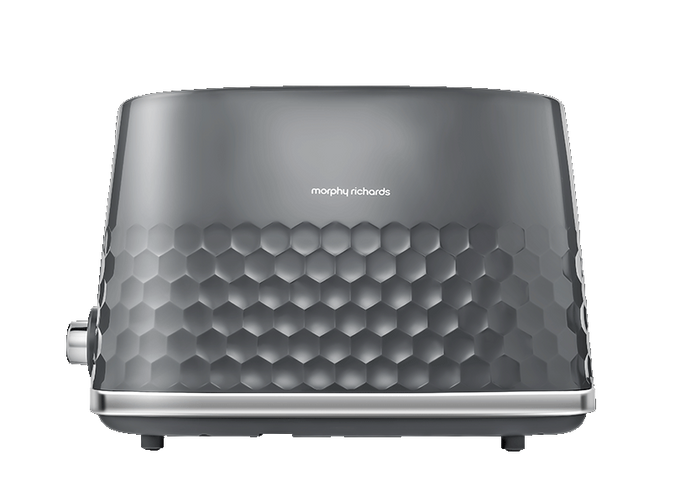 Morphy Richards 2 Slice Hive Toaster - Grey | 220033 - Image 1