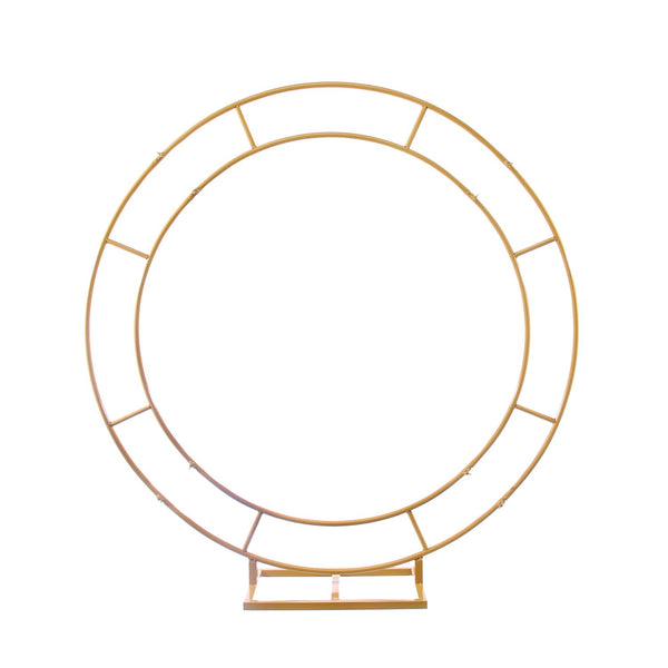 Gold Wreath Frame for display Decorating 150cm