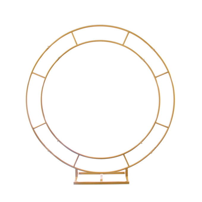 Gold Wreath Frame for display Decorating 150cm - Image 1