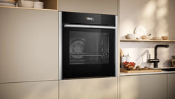 NEFF N70 Slide&Hide B54CR71N0B Electric Pyrolytic Smart Oven - Stainless Steel