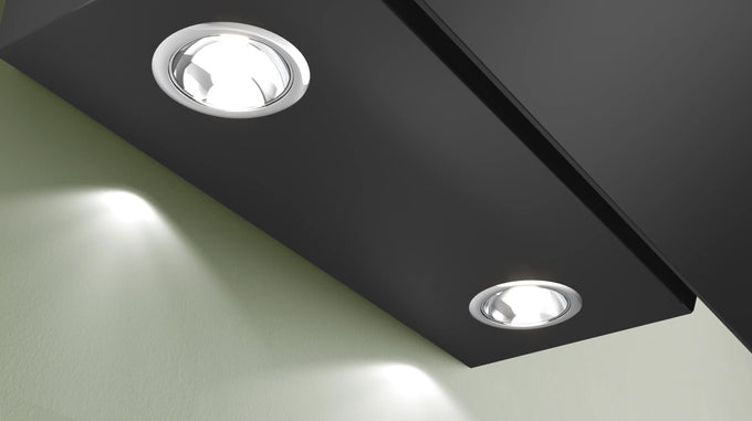 Bosch Series 2 60cm Wall-Mounted Cooker Hood – Black Glass | DWK65DK60B - Image 3