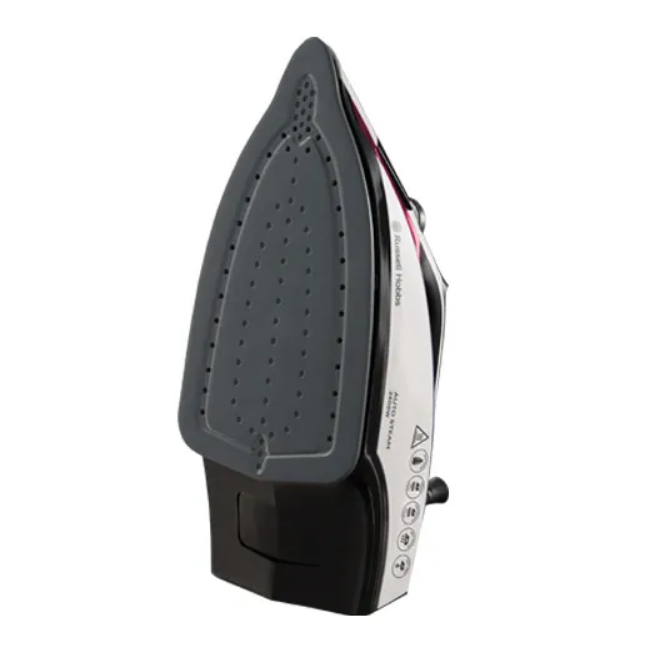 Russell Hobbs Auto Steam Pro Iron 2400W, powerful steam iron for smooth clothes | Available at Keans Claremorris