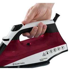 Russell Hobbs Auto Steam Pro Iron 2400W, powerful steam iron for smooth clothes | Keans Claremorris
